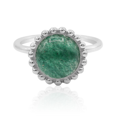 Anello in argento con Avventurina