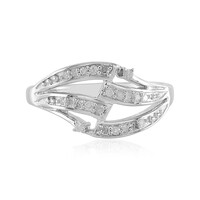 Anello in argento con Diamante I2 (I)