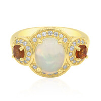 Anello in argento con Opale di Welo