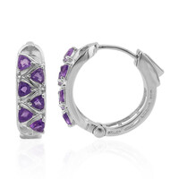 Orecchini in argento con Ametista