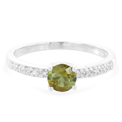 Anello in argento con Tormalina Cuprian
