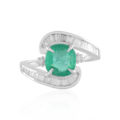 Anello in oro con Smeraldo Zambia AAA (de Melo)