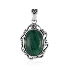 Ciondolo in argento con Malachite (Art of Nature)