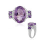 Anello in argento con Ametista