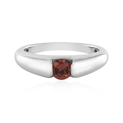 Anello in argento con Zircone Rosa