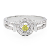Anello in argento con Sfene