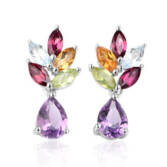 Orecchini in argento con Ametista