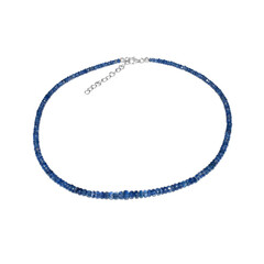 Collana in argento con Cianite