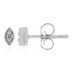 Orecchini in argento con Diamante I2 (H)