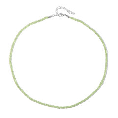 Collana in argento con Peridoto
