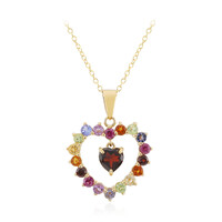 Collana in argento con Granato