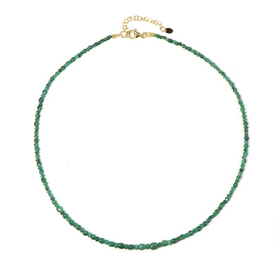 Collana in argento con Smeraldo Zambia