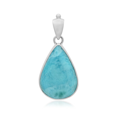 Ciondolo in argento con Larimar