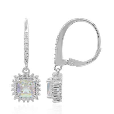 Orecchini in argento con Topazio Moonlight