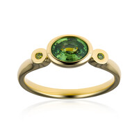 Anello in oro con Demantoide (CUSTODANA)