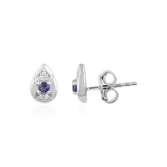 Orecchini in argento con Iolite