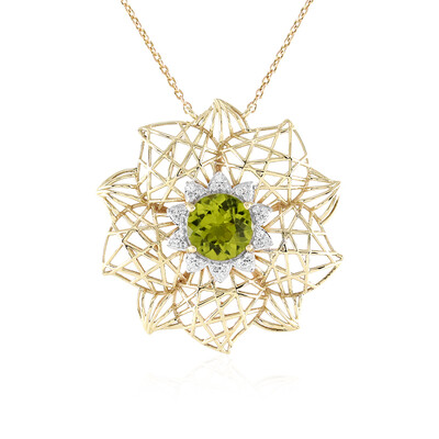 Collana in oro con Peridoto (Ornaments by de Melo)