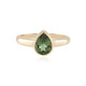 Anello in argento con Apatite Cromo
