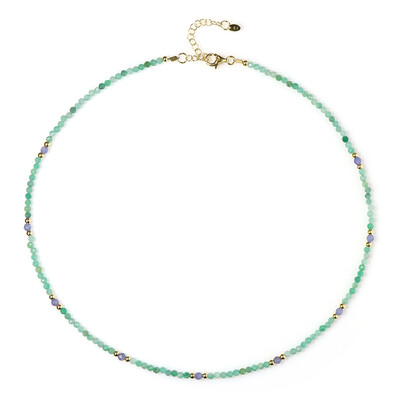 Collana in argento con Tanzanite