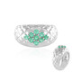 Anello in argento con Smeraldo Russo (de Melo)