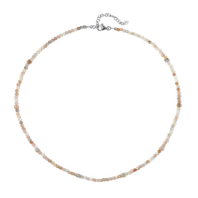 Collana in argento con Pietra di Luna Kangeyam