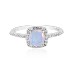 Anello in argento con Opale di Welo