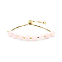 Bracciale in argento con Quarzo Rosa