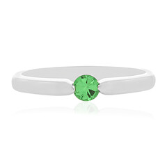 Anello in argento con Tsavorite