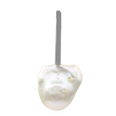 Ciondolo in argento con Perla di Acqua Dolce (MONOSONO COLLECTION)