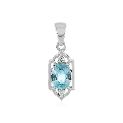 Ciondolo in argento con Zircone Ratanakiri