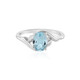 Anello in argento con Topazio Blu Cielo