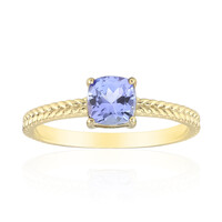 Anello in oro con Tanzanite