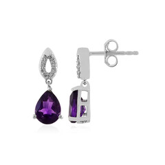 Orecchini in argento con Ametista