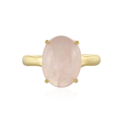 Anello in argento con Quarzo Rosa