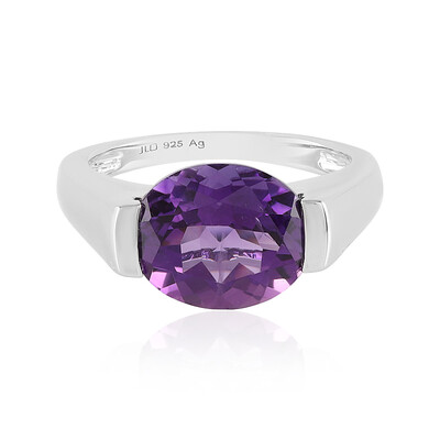 Anello in argento con Ametista Siberiana