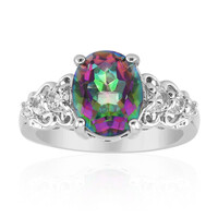 Anello in argento con Quarzo Mistico