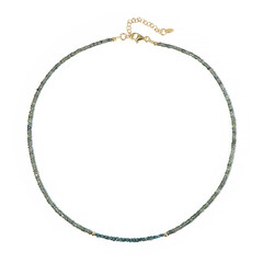 Collana in argento con Zaffiro Verde