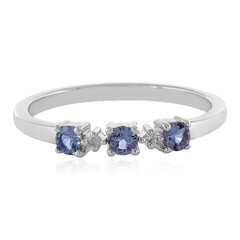 Anello in argento con Tanzanite