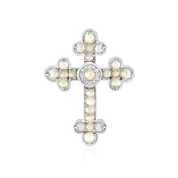 Ciondolo in argento con Perla d'Acqua Dolce Bianca