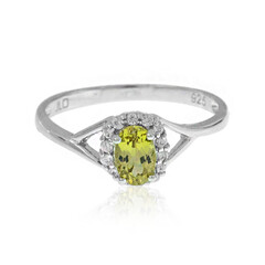 Anello in argento con Granato Mali