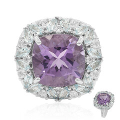 Anello in argento con Ametista