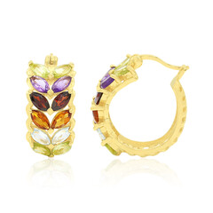 Orecchini in argento con Peridoto