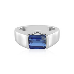 Anello in argento con Cianite del Nepal