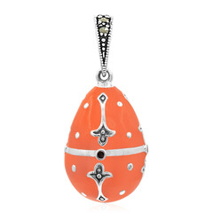 Ciondolo in argento con Marcassite