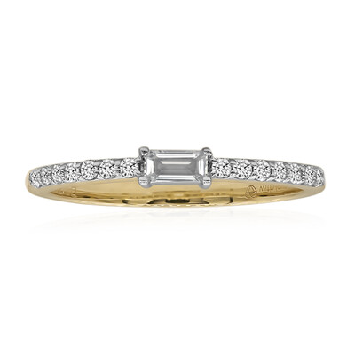 Anello in oro con Diamante SI1 (G) (Annette)