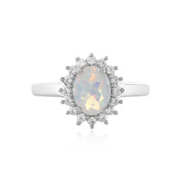 Anello in argento con Opale di Welo