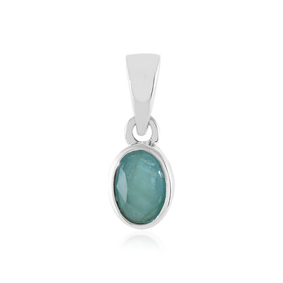 Ciondolo in argento con Grandidierite