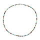 Collana in argento con Malachite