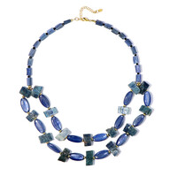 Collana in argento con Cianite