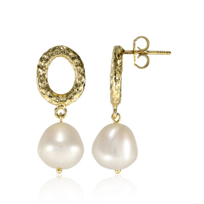 Orecchini in argento con Perla di Acqua Dolce (TPC)